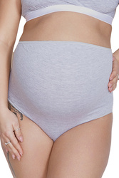 Mitex Mama Belly Majtki wysokie figi, grey