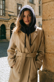Kaptur balaclava Vivisence 70110 czarny