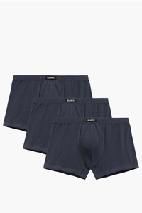 Atlantic 3BMH-007 bokserki 3-pack dopasowany krój biały