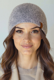 Czapka Vivisence 70115 szary