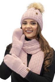 Vivisence 7015S Szalik lub apaszka szalik, pudrowy róż