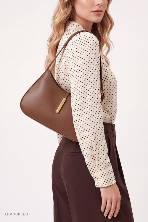 Vivisence T0046 Torebka na ramię, brązowy
