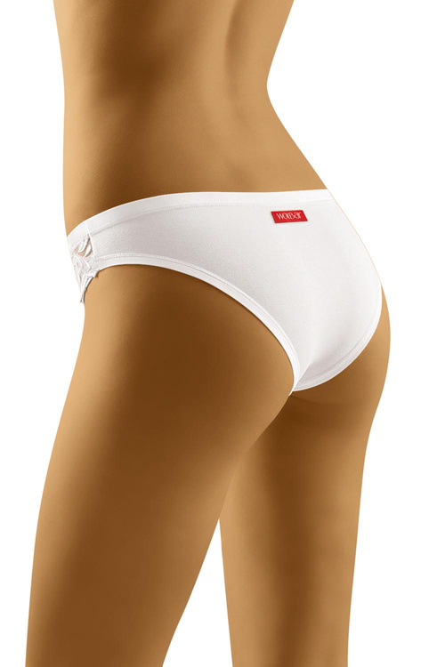 Wol-Bar Soft Cushy Majtki figi, biały