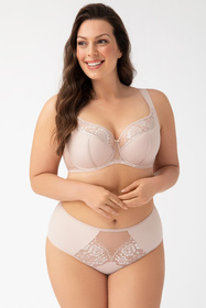 Biustonosz półusztywniany Gorsenia K647 Alicante beżowy