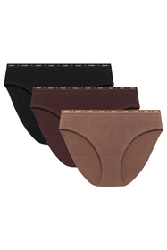 Atlantic 3CLP-010B figi wysokie wąskie boki 3 pack cappucino/czekoladowy/czarny