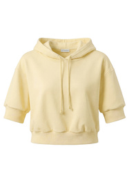 Vivisence 9008 bluza nierozpinana z kapturem bananowy