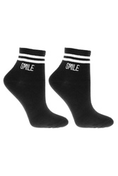 Moraj CSL200-898 skarpetki za kostkę bawełniane czarny