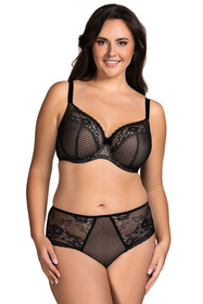 Biustonosz miękki Vivisence 1080 czarny