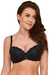 Biustonosz push-up Gaia 1161 Kasjana czarny