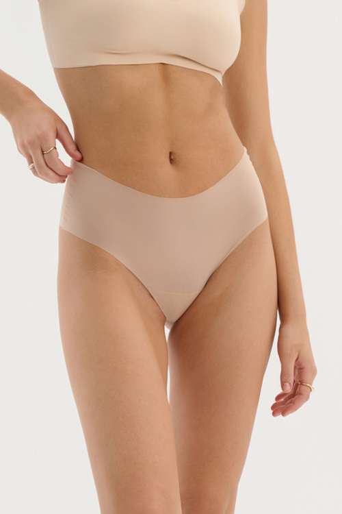 Wysokie brazyliany Julimex Mousse Brasil Maxi beżowy