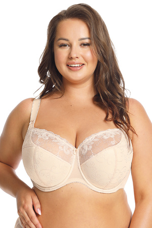 Gaia 899M Goldie Maxi Biustonosz półusztywniany, beżowy 2