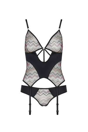 Gorset sexy Casmir Lagerta corset black 