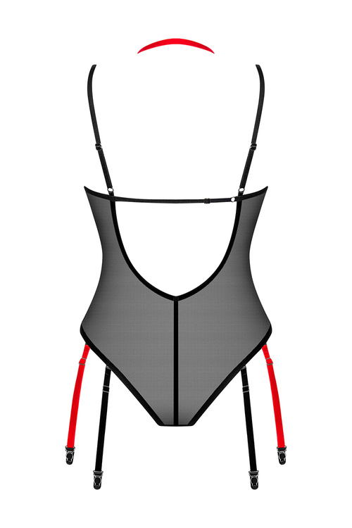 Body sexy Obsessive Glandez teddy czarny