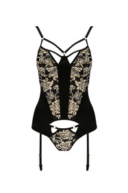Gorset sexy Casmir Victoria corset black