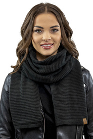 Vivisence 7041S Szalik lub apaszka szalik, czarny
