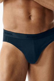 Atlantic 3MP-0944 slipy sportowe 3-pack, brąz/indygo/khaki