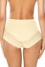 Lapinee 5037 Aya figi z wysokim stanem, bawełniane beż