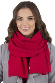 Vivisence 7036Kmpl Komplet beret+szalik, czerwony