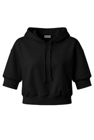 Vivisence 9008 bluza nierozpinana z kapturem czarny