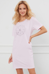 Koszula Italian Fashion Arugia kr.r. róż