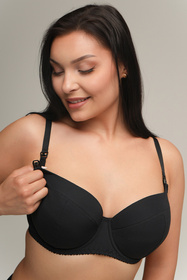 Biustonosz do karmienia Ava 2203 Maxi black