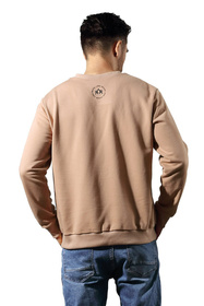 Bluza nierozpinana Reviver F5598 beżowy