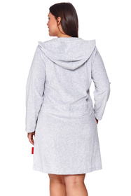 Szlafrok Doctor Nap SWO.1008 grey melange