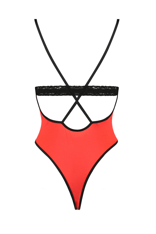 Body sexy Passion Femmina body red