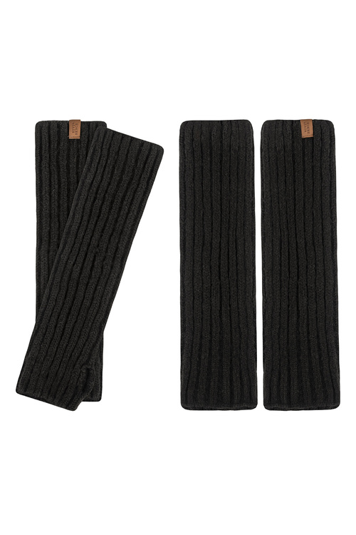 Komplet ocieplacze Vivisence 7301Kmpl czarny