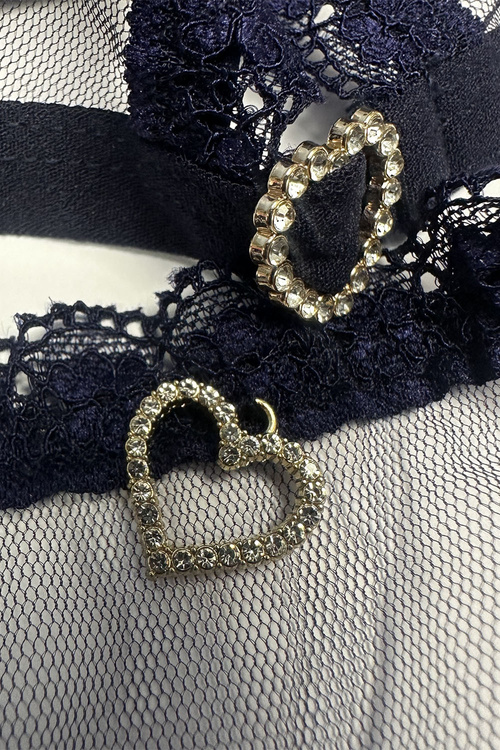 Komplet biustonosz + stringi Passion Belissana set blue