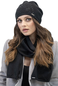 Vivisence 7011 Nakrycie głowy czapka, czarny