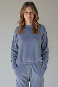 Bluza nierozpinana Vivisence 9005 błękitny