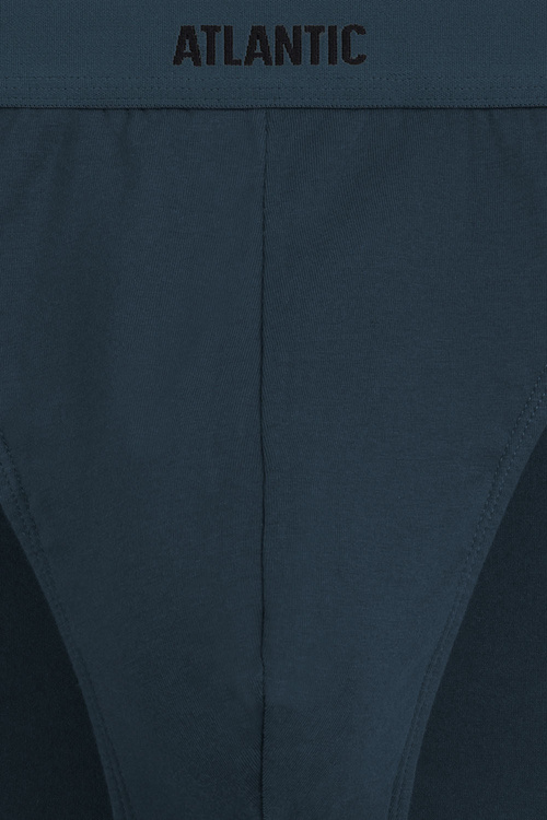 Atlantic 3MP-0944 slipy sportowe 3-pack, brąz/indygo/khaki