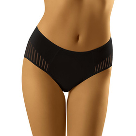Wol-Bar Eco-Qu Majtki figi, czarny