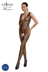 Passion ECO BS012 Body bodystocking, black
