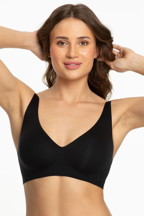 Biustonosz braletka Julimex Jelly Bra Basic czarny