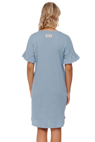 Nocna koszula Doctor Nap TCB.4513 satin blue