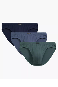 Slipy Atlantic 3MP-132 3-pack cobalt/denim/ciemnozielony