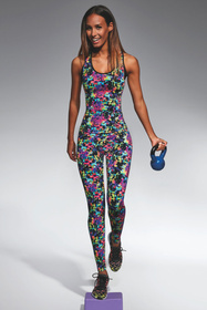Bas Bleu Revel Top 50 Top fitness, multicolor