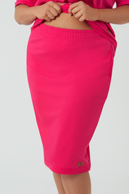 Spódnica Italian Fashion Stella midi fuksja