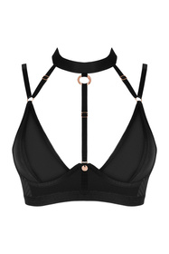 Obsessive Brasica bra Biustonosz braletka, czarny
