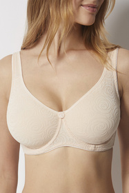 Selene Teresa biustonosz miękki na fiszbinach rose