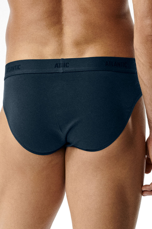 Atlantic 3MP-0944 slipy sportowe 3-pack, brąz/indygo/khaki