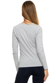 Bluzka klasyczna Moraj DP 1600-001 light grey melange