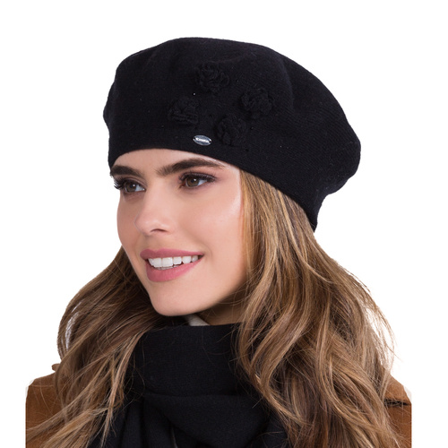 Kamea Ariel Nakrycie głowy beret, czarny
