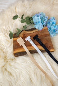 Pasek obniżający zapięcie biustonosza Vivisence 8002 biały