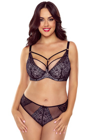Figi damskie Vivisence 1060 czarny