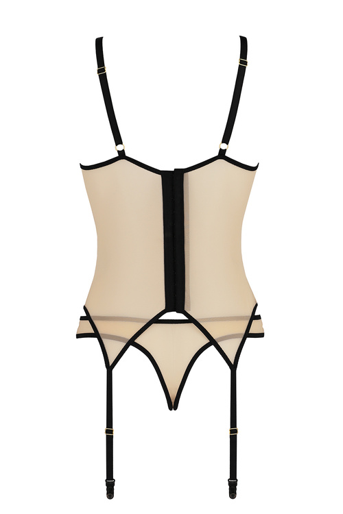 Gorset sexy Casmir Denerys corset beige