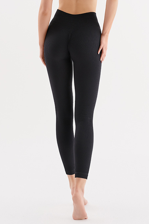 Legginsy Gabriella Rib Code S107 black 