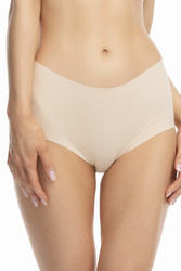 Wysokie figi Julimex Infinity Boyshort Maxi beżowy